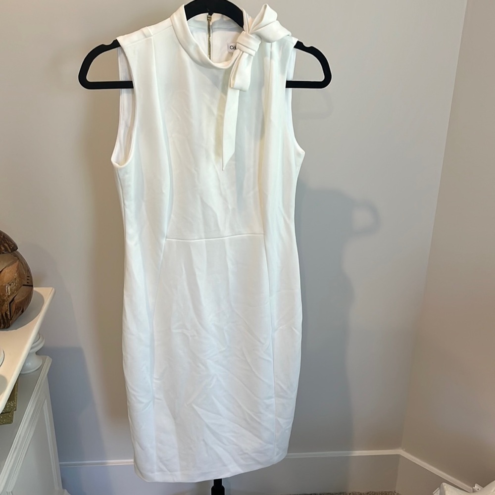 Calvin Klein white dress